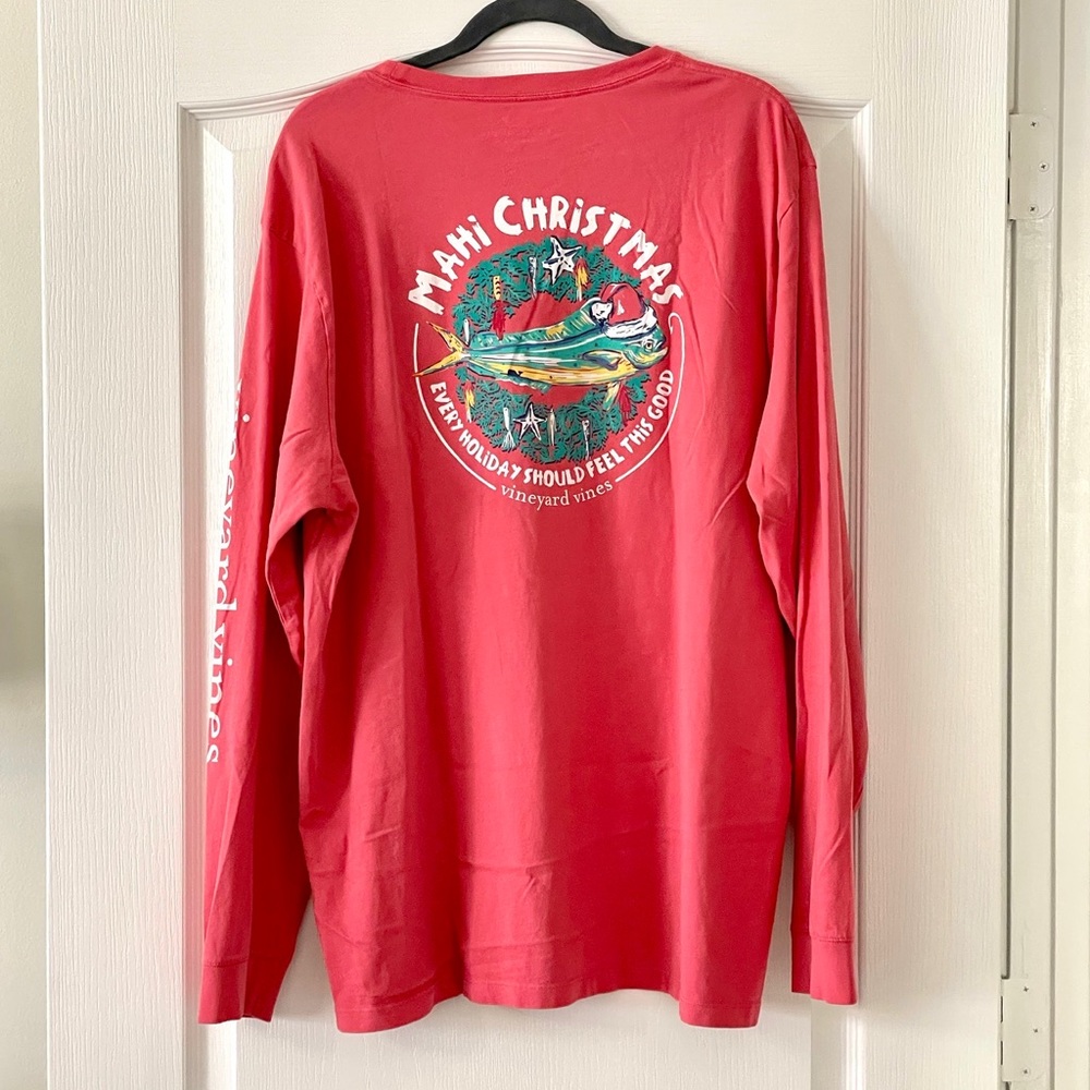 Vineyard Vines Mens XL Christmas Shirt